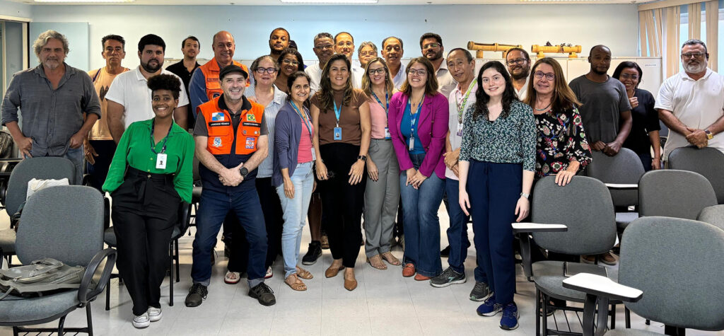 Defesa Civil de Belford Roxo participa de reunião do Subcomitê Oeste de Bacia da Baía de Guanabara