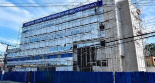 Obras de ampliação do Hospital Municipal de Belford Roxo seguem a todo o vapor