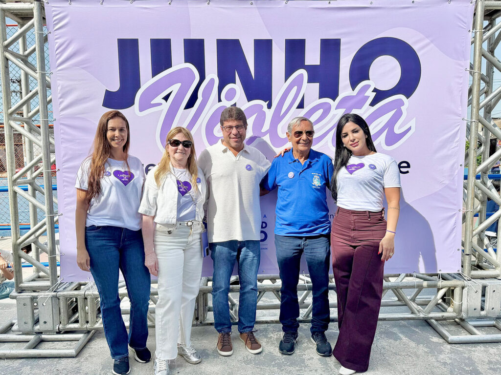 Junho Violeta: Secretaria de Envelhecimento Saudável realiza evento de conscientização sobre a violência contra a pessoa idosa