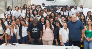 Secretaria de Meio Ambiente ministra palestra educativa para estudantes do Ciep Joracy Camargo e na igreja Batista