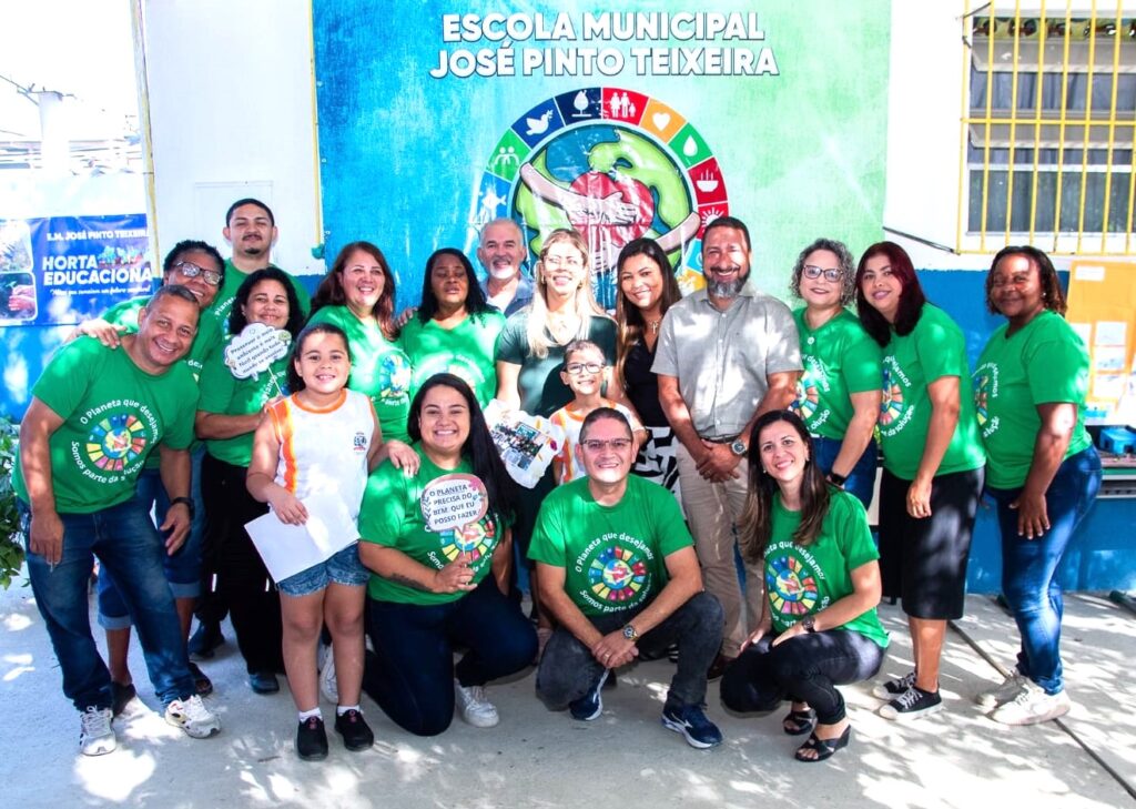 Escola Municipal José Pinto Teixeira desenvolve projeto de sustentabilidade