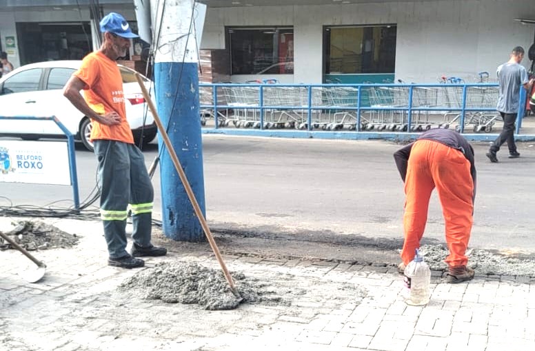Bairros recebem mais um mutirão de limpeza da Prefeitura de Belford Roxo