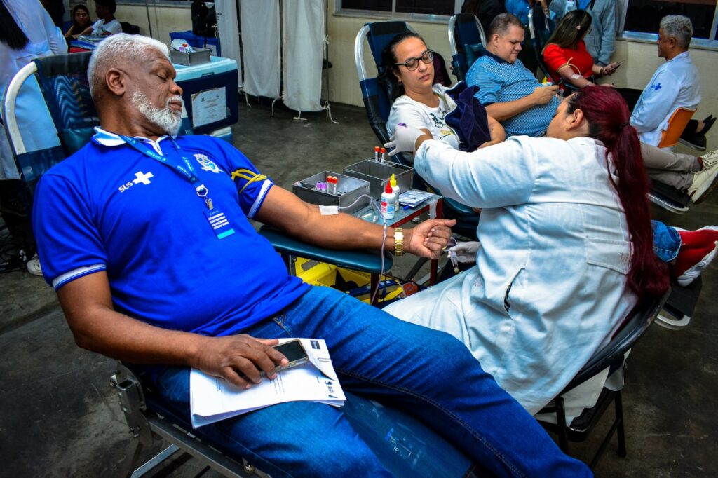 Secretaria de Saúde realiza Campanha Junho Vermelho de doação de sangue
