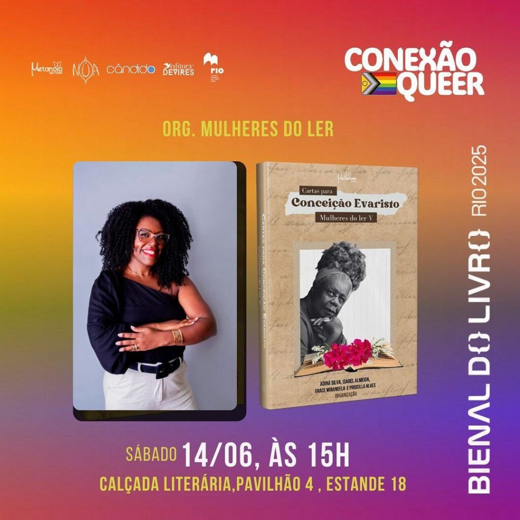 Professora de Belford Roxo é coautora de livro que será relançado na Bienal