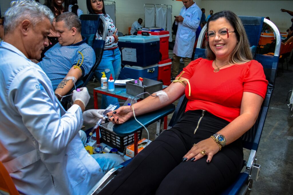 Secretaria de Saúde realiza Campanha Junho Vermelho de doação de sangue