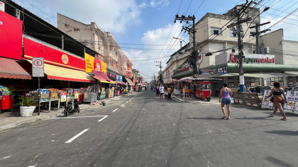 Prefeito reabre nesta quinta-feira o trecho do antigo Calçadão do Lote XV