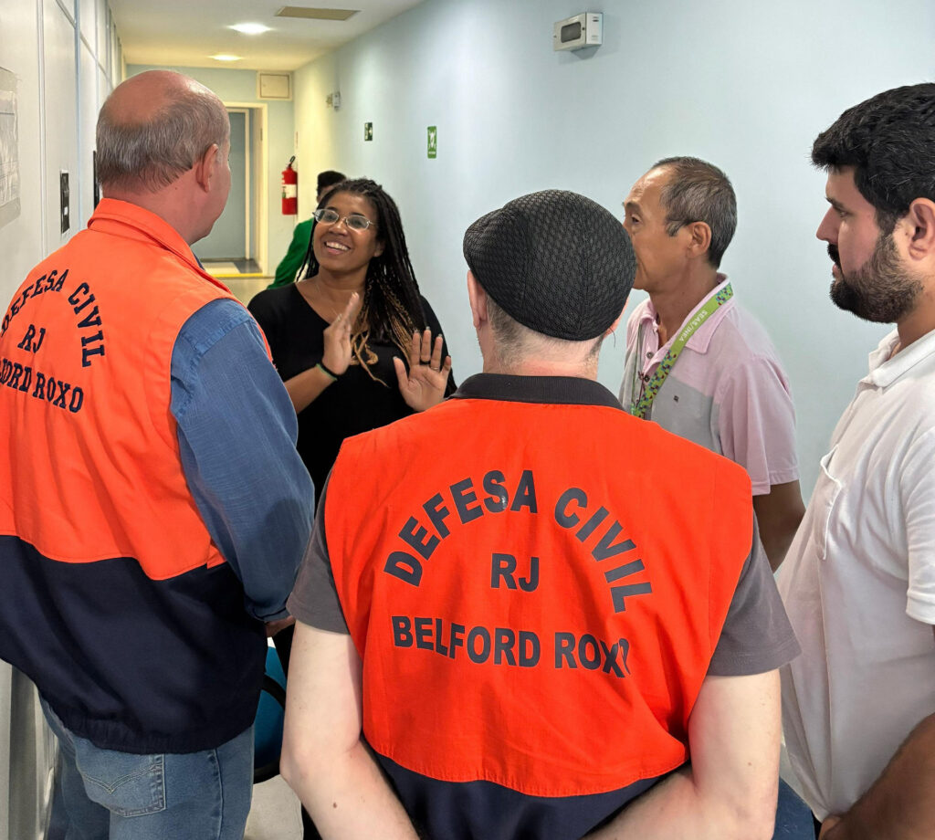 Defesa Civil de Belford Roxo participa de reunião do Subcomitê Oeste de Bacia da Baía de Guanabara