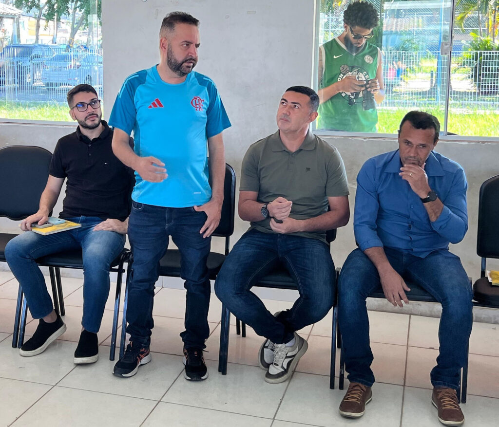 Secretário de Esporte e Lazer de Belford Roxo participa de café da Manhã dos Jogos da Baixada