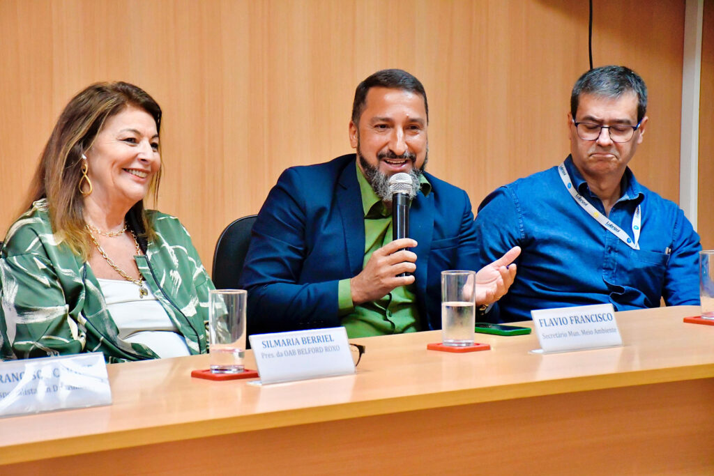 Secretário participa de palestras sobre o meio ambiente na OAB de Belford Roxo e em igreja do Lote XV