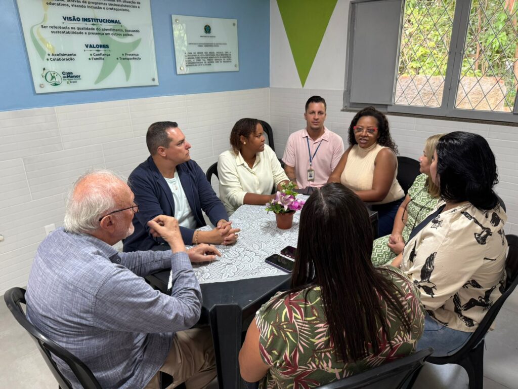 Assistência Social de Belford Roxo reforça parceria com Casa do menor São Miguel Arcanjo