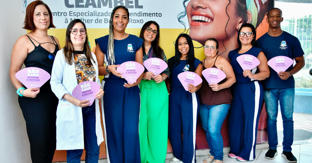 Centro Especializado de Atendimento à Mulher de Belford Roxo faz parceria com Ministério Público, Deam e Batalhão da Polícia Militar