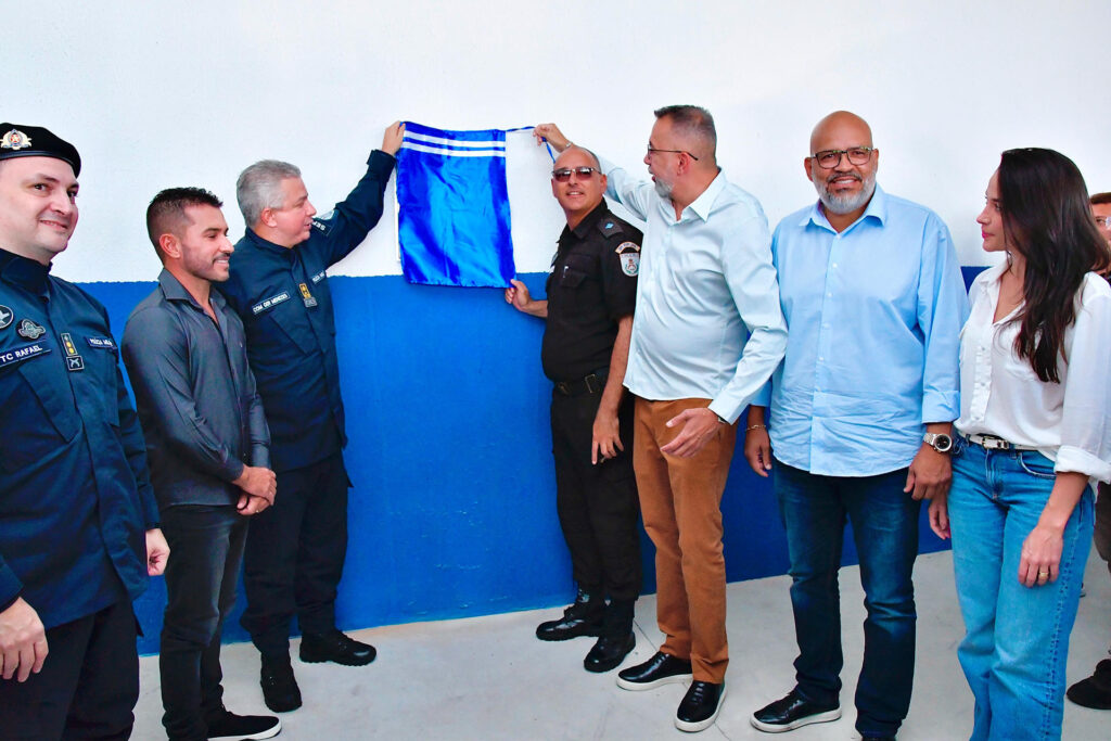 Prefeito Márcio Canella e secretário de Estado de Polícia Militar inauguram a 3ª DJPM