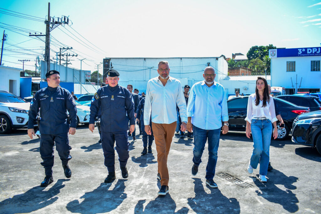 Prefeito Márcio Canella e secretário de Estado de Polícia Militar inauguram a 3ª DJPM