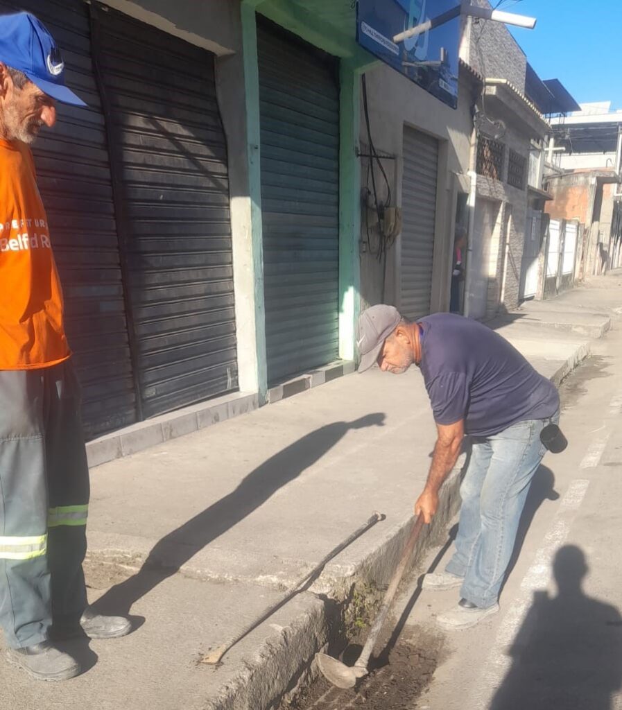 Avenida Automóvel Clube está de cara nova com obras de asfaltamento e revitalização