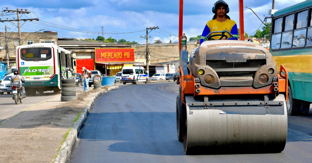 Prefeitura e Governo do estado continuam obras na Avenida Joaquim da Costa Lima