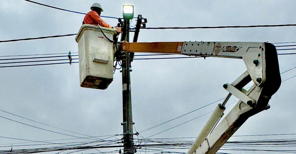 Avenida São Francisco no Vasco recebe nova iluminação de Led