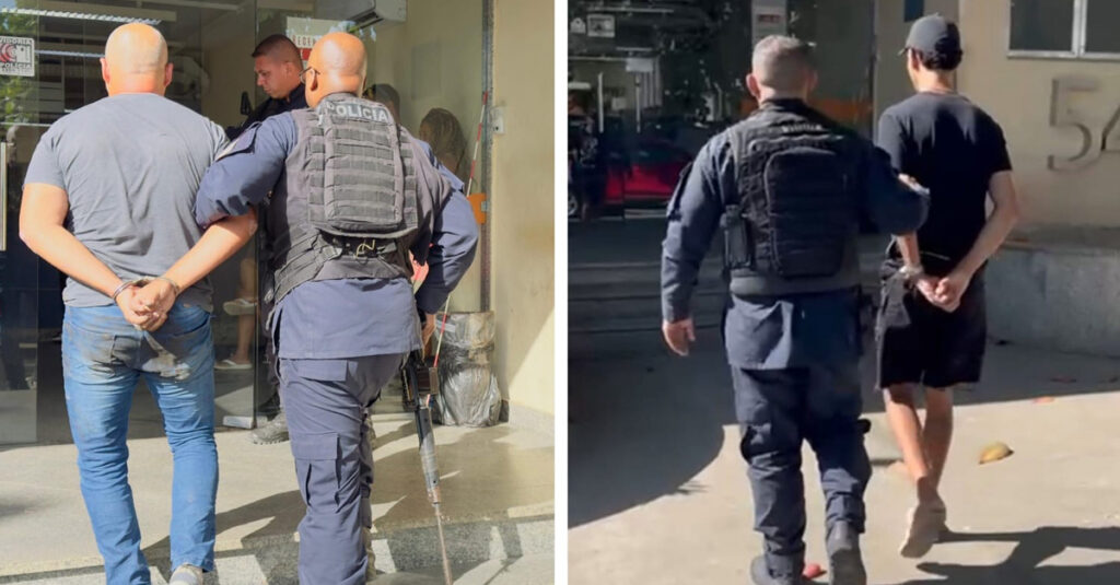 Com informações do 'Disque Canella', Polícia Militar prende dois milicianos que extorquiam comerciantes na Prata e Jardim Redentor