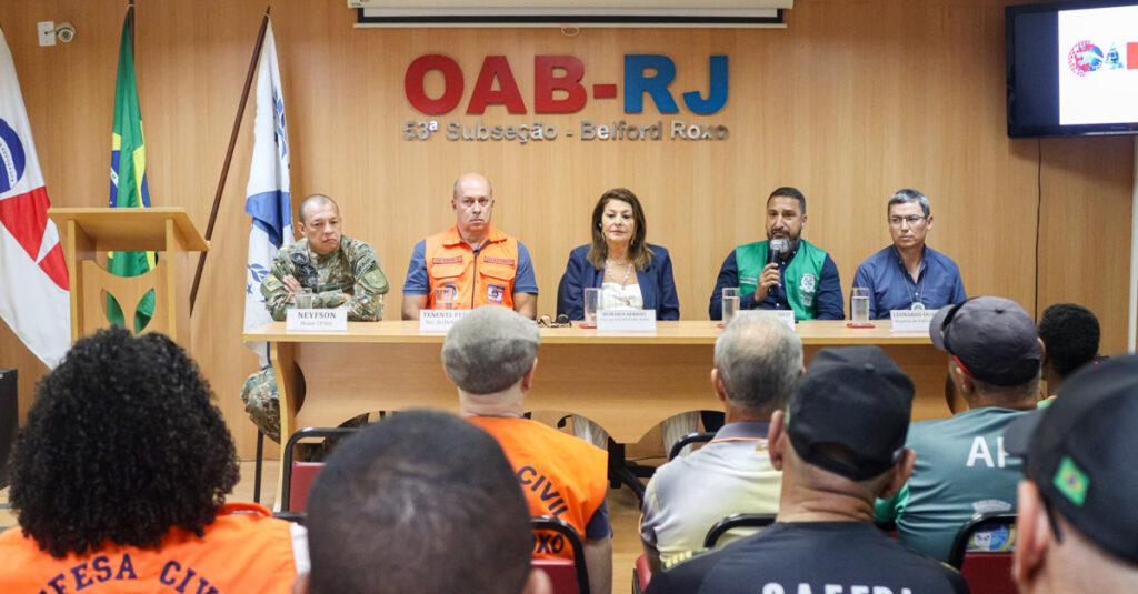 Secretaria de Meio Ambiente de Belford Roxo promove debate na OAB sobre o 'Combate aos Crimes Ambientais'