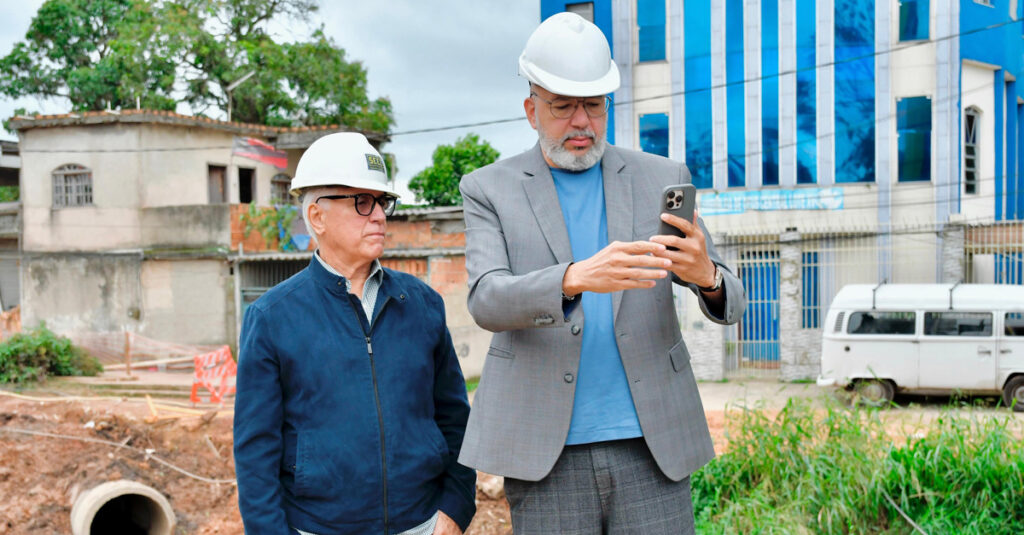 Futura ponte que ligará a Rua Impala ao Jardim Brasil no Lote XV recebe vigas
