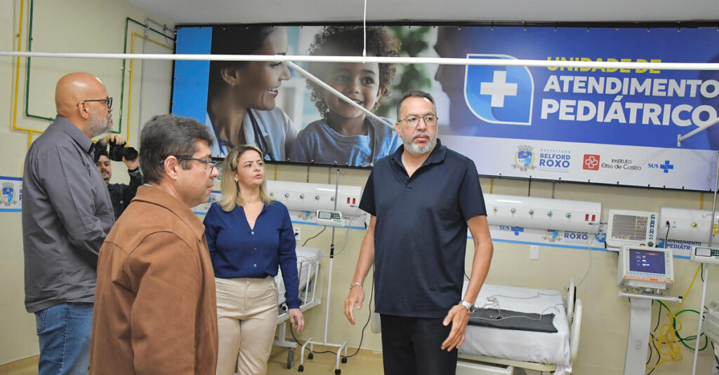 Prefeito e secretário de Saúde reabrem a Unidade de Atendimento Pediátrico em Areia Branca