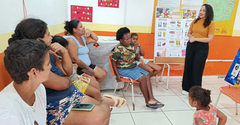 Palestras nos Cras de Belford Roxo orientam sobre valor nutritivo dos alimentos