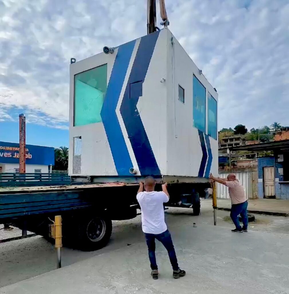 Prefeito Márcio Canella anuncia a implantação de uma cabina blindada da PM no Parque São José