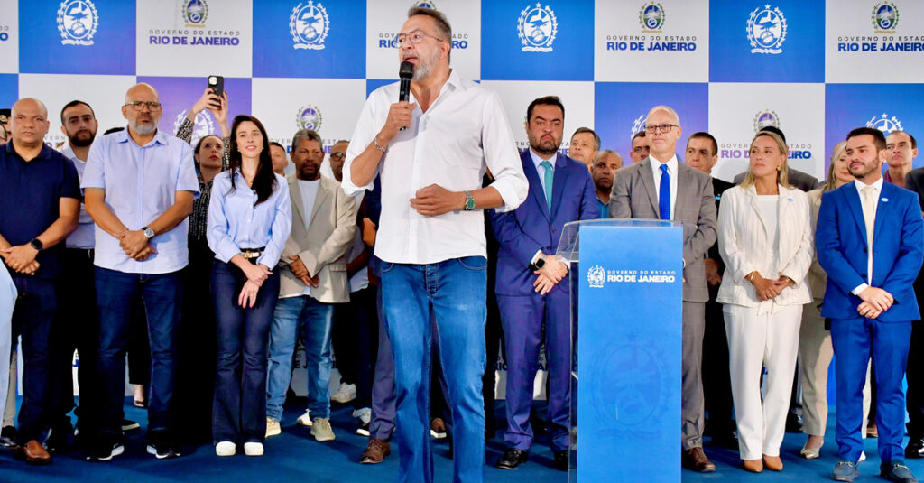 Governador e prefeito Márcio Canella inauguram três delegacias especializadas em Belford Roxo