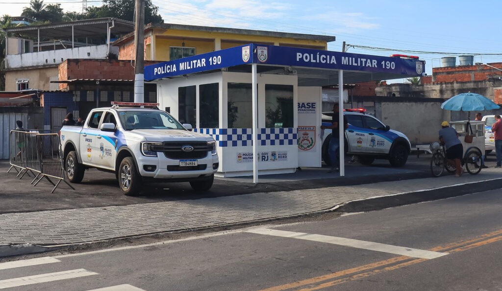 Prefeito Márcio Canela inaugura base do Proeis no Parque São José com o apoio da Polícia Militar