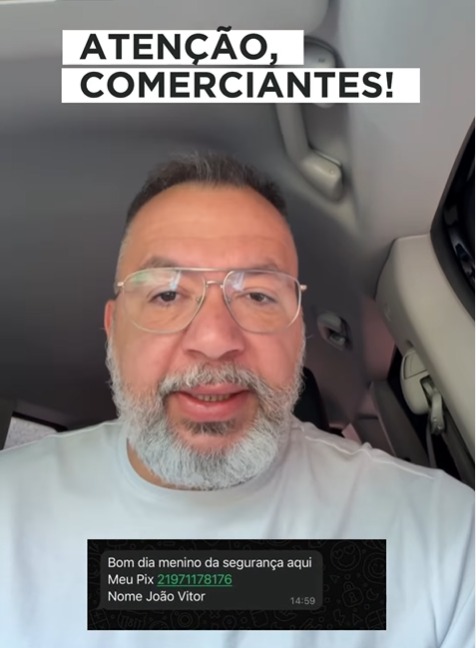 Prefeito Márcio Canella denuncia esquema de cobrança da milícia por Pix a comerciantes