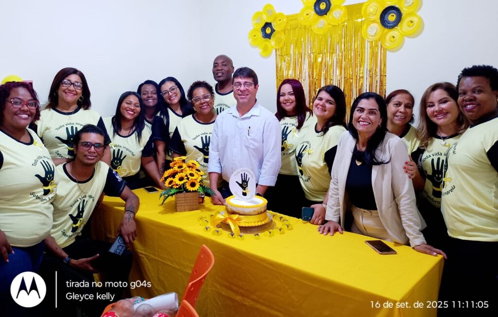 Policlínica Neuza Goulart Brizola realiza evento do ‘Setembro Amarelo’ para pacientes e servidores no Centro