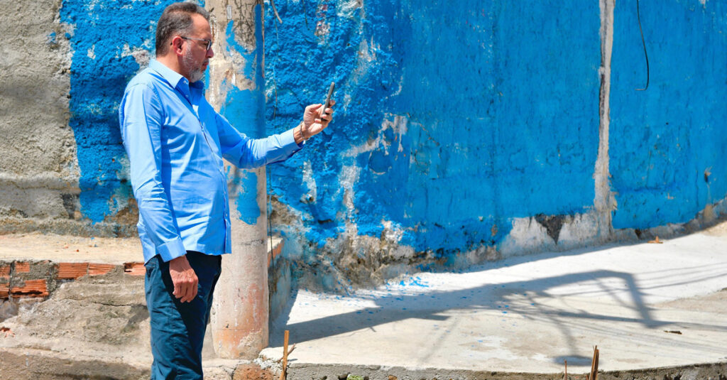 Prefeito Márcio Canella acompanha ações contra a criminalidade no Morro da Palmeira