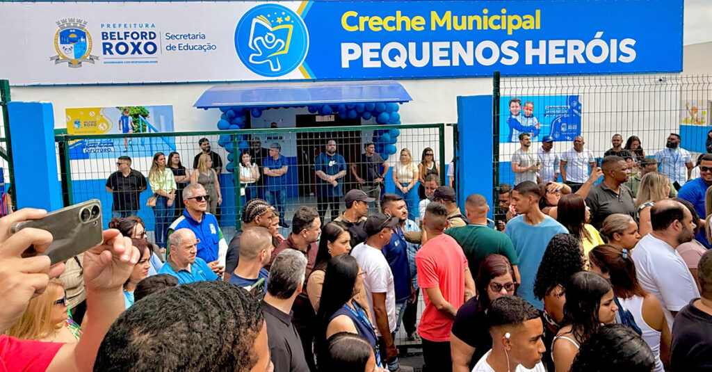 Prefeito Canella inaugura Creche Municipal Pequenos Heróis, Espaço TEA e novo Centro Odontológico do Parque Amorim