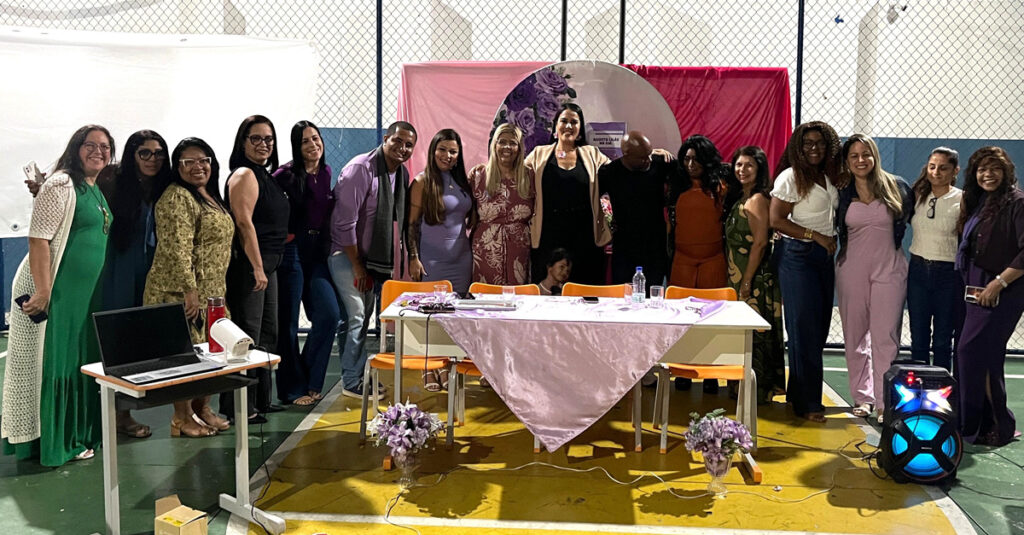 Escola Municipal de Belford Roxo debate a violência contra a mulher