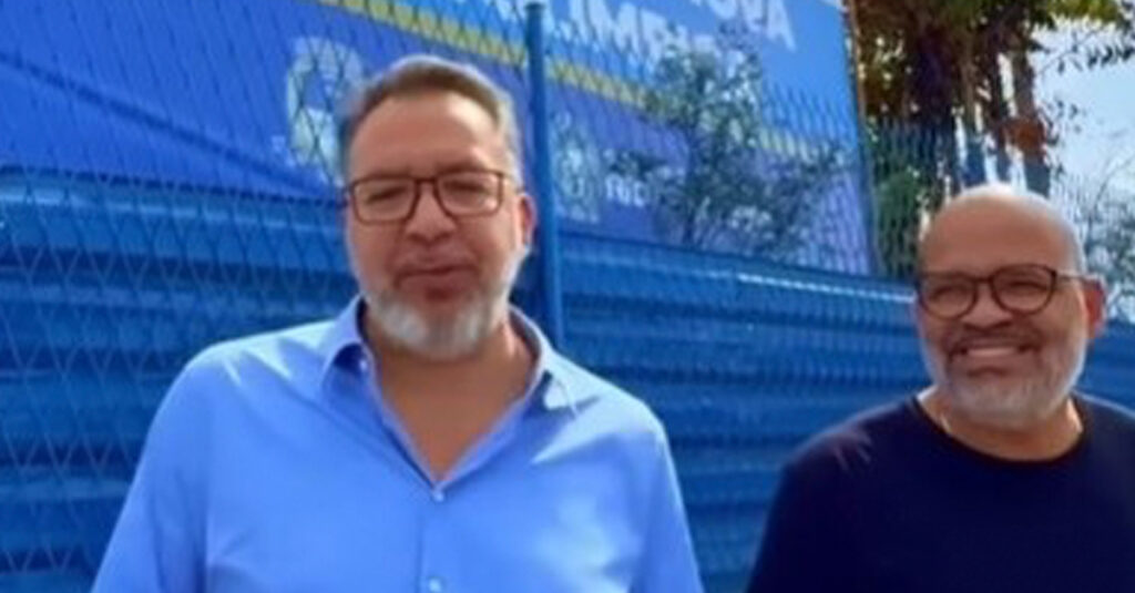 Prefeito Canella acompanham as obras da reforma da Vila Olímpica, Casa de Cultura e nova base do Proeis