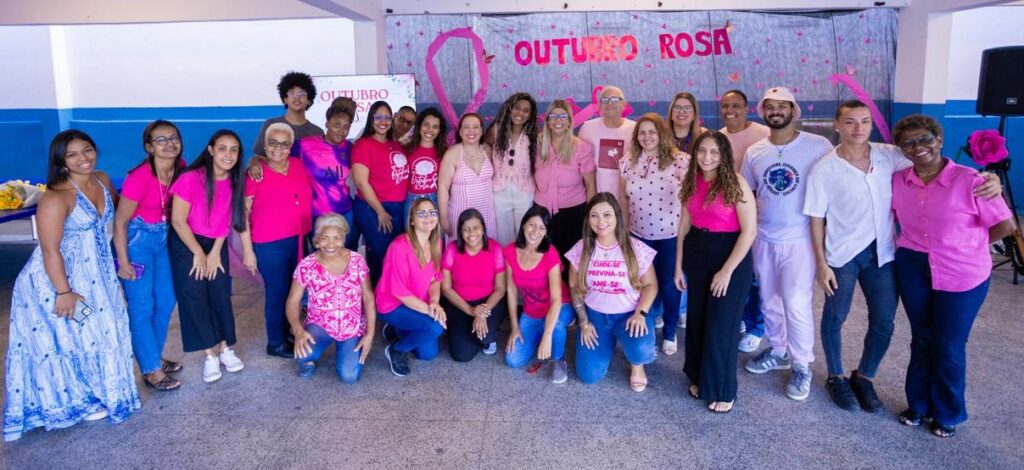 Escola Municipal Bairro das Graças promove eventos com ações do Outubro Rosa
