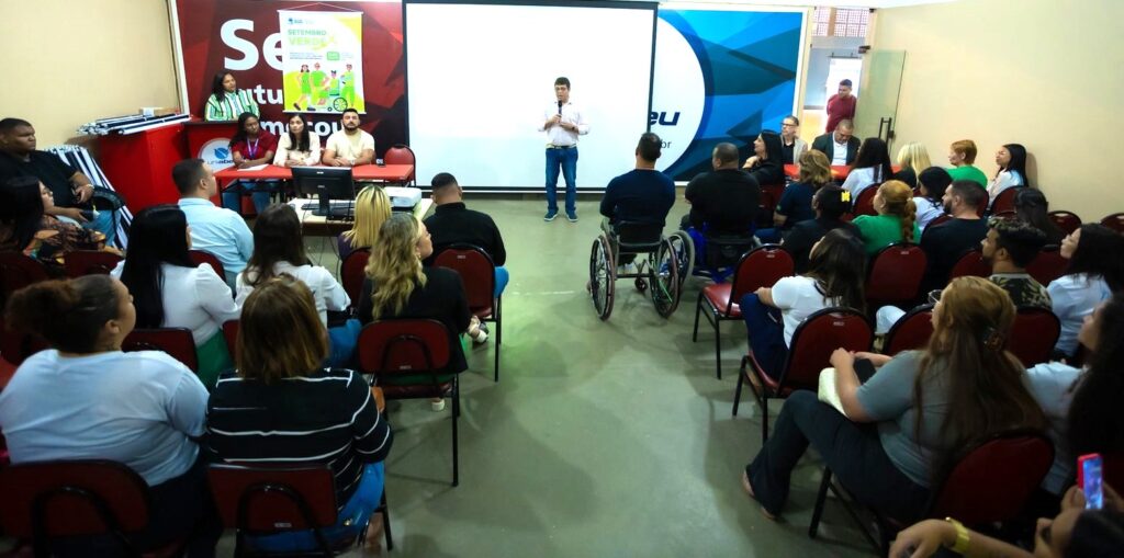 Secretaria de Saúde promove capacitação alusiva ao Setembro Verde para servidores na Uniabeu