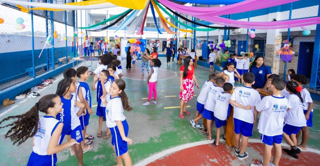 Escola Sebastião Herculano de Mattos promove Festa do Circo para os alunos na Semana da Criança