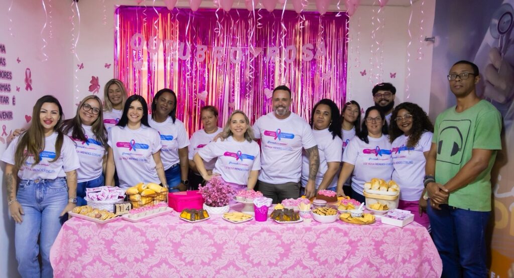 Unidade de Saúde da Família Rosa Mendes Coelho promove ações do Outubro Rosa para as pacientes em Andrade Araújo
