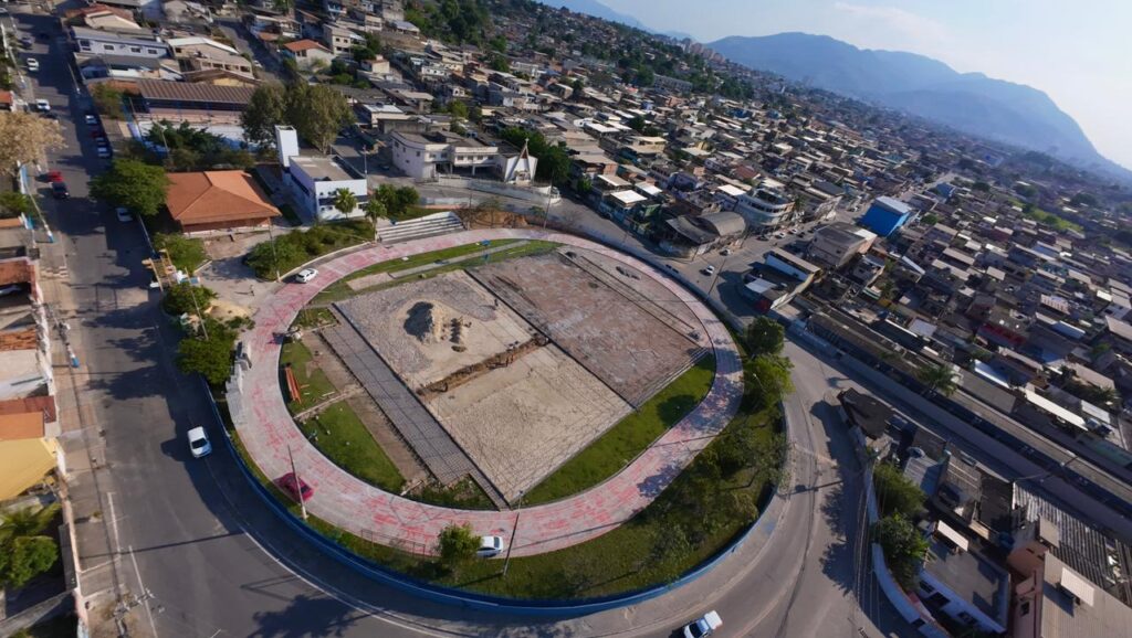 Prefeito Márcio Canella visita Vila Olímpica e vistoria as obras do complexo esportivo