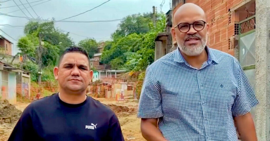 Marcelo Canella acompanha obras no Parque São José e em Santa Tereza