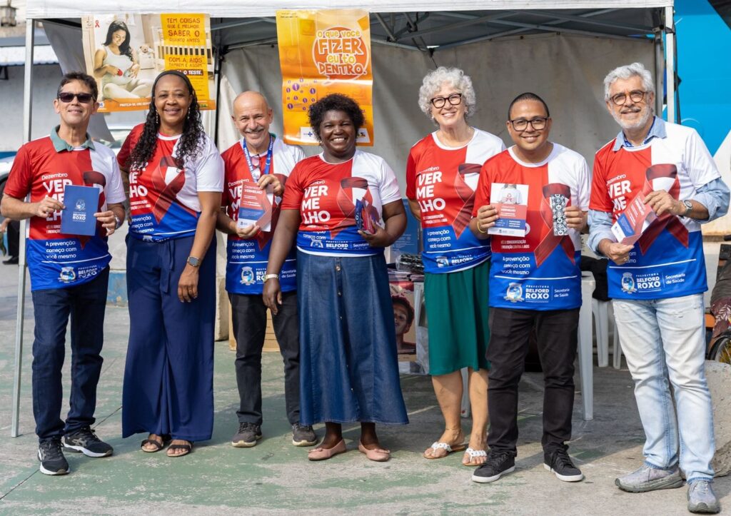 Secretaria de Saúde promove Ação de Conscientização sobre AIDS na Praça Eliaquim Batista