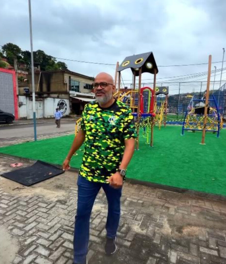 Secretário Marcelo Canella segue acompanhando a força-tarefa de revitalização de praças em Belford Roxo