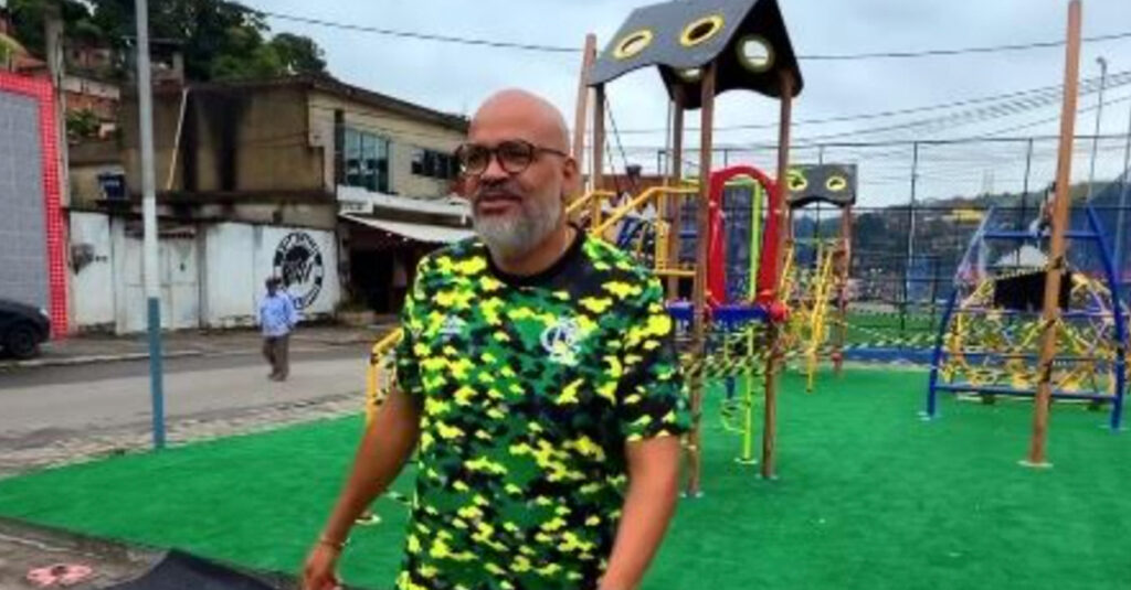 Secretário Marcelo Canella segue acompanhando a força-tarefa de revitalização de praças em Belford Roxo