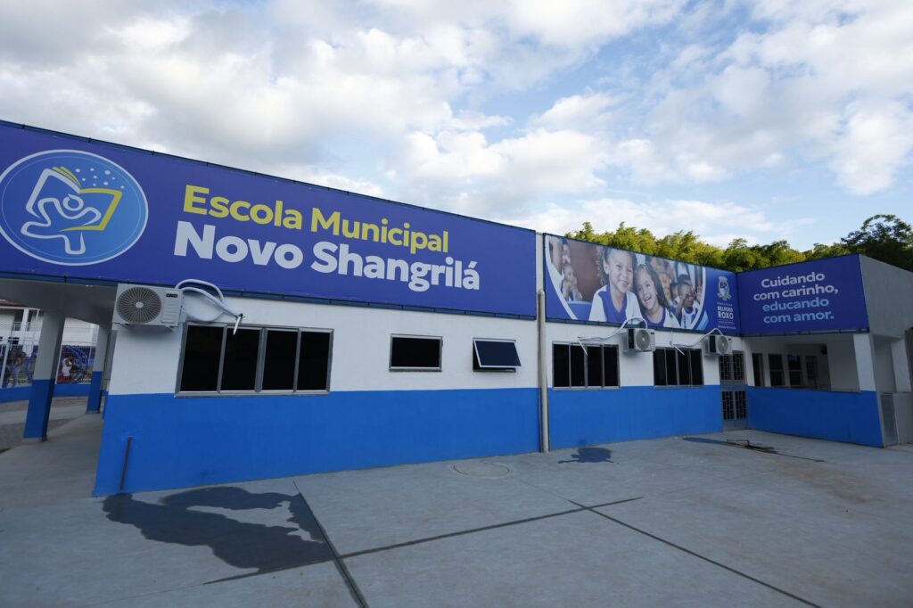 Prefeito Márcio Canella inaugura escola e praça no bairro Shangrilá