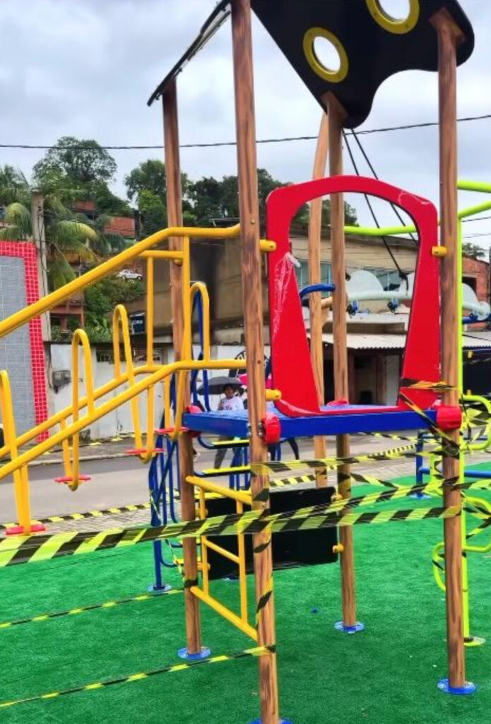 Secretário Marcelo Canella segue acompanhando a força-tarefa de revitalização de praças em Belford Roxo