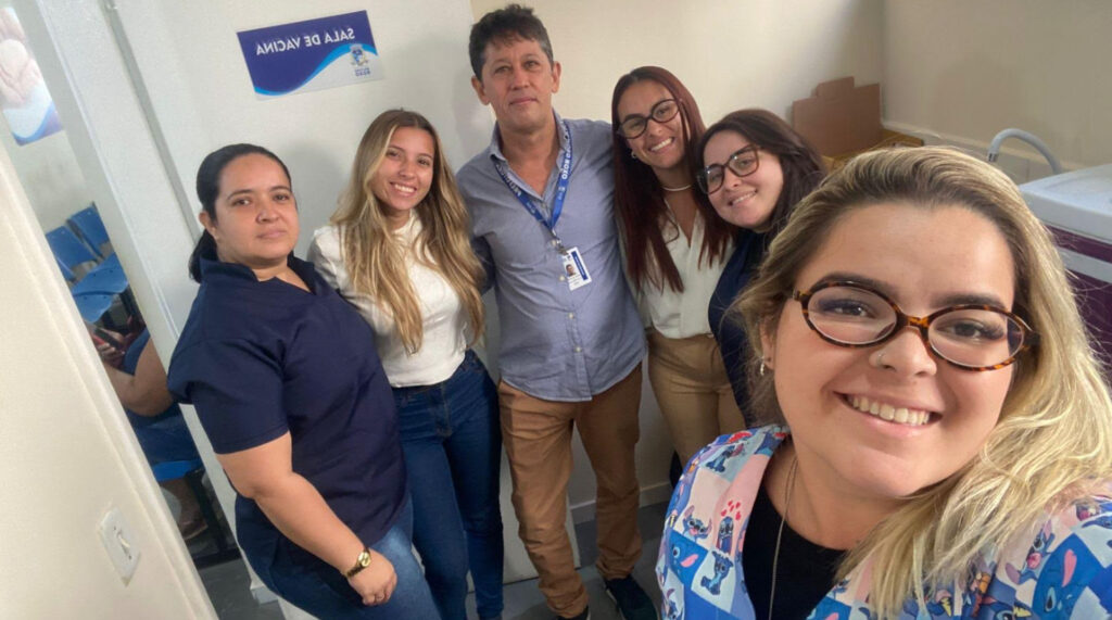 Secretaria de Saúde de Belford Roxo vacina gestantes contra a bronquiolite