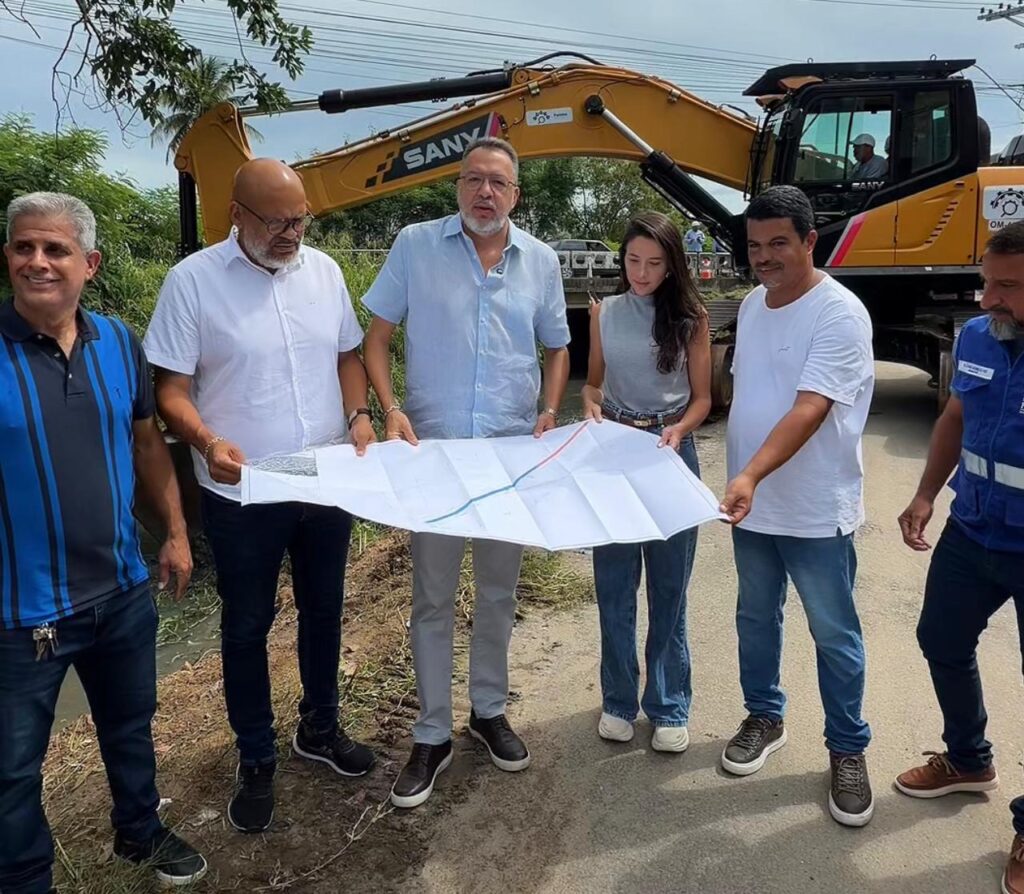 Prefeito Márcio Canella determina o início das obras de canalização e urbanização no Canal do Outeiro