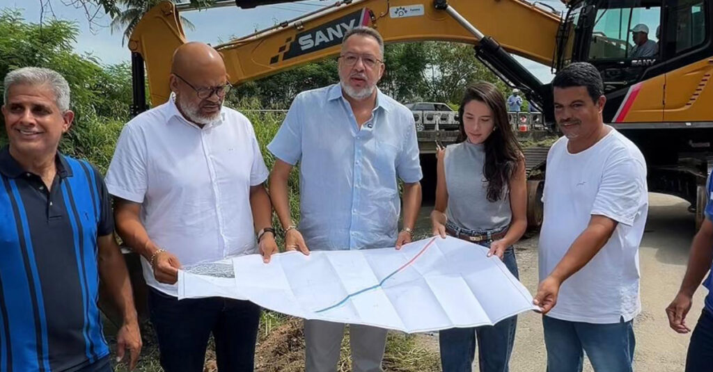 Prefeito Márcio Canella determina o início das obras de canalização e urbanização no Canal do Outeiro