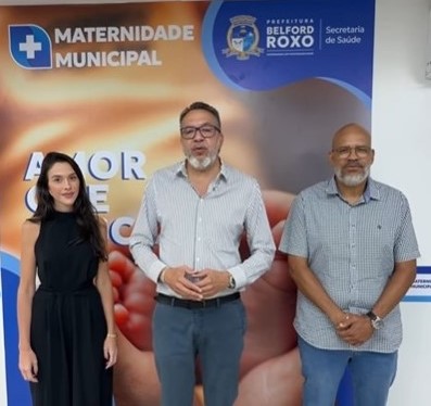 Prefeito Canella fiscaliza obras da nova Maternidade de Belford Roxo