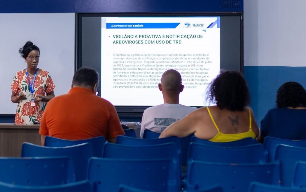 Secretaria de Saúde de Belford Roxo realiza primeira oficina de Epidemiologia de 2026